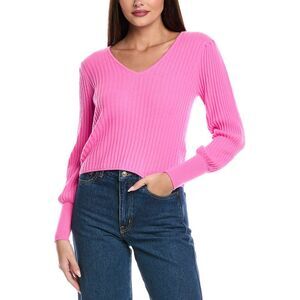&Isla Womens  Rio Cashmere Sweater, Pink